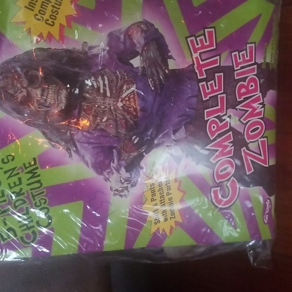 Child's Zompie Halloween Costume